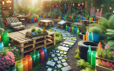 Transformeer Je Tuin: Duurzame Creativiteit met Gerecyclede Materialen