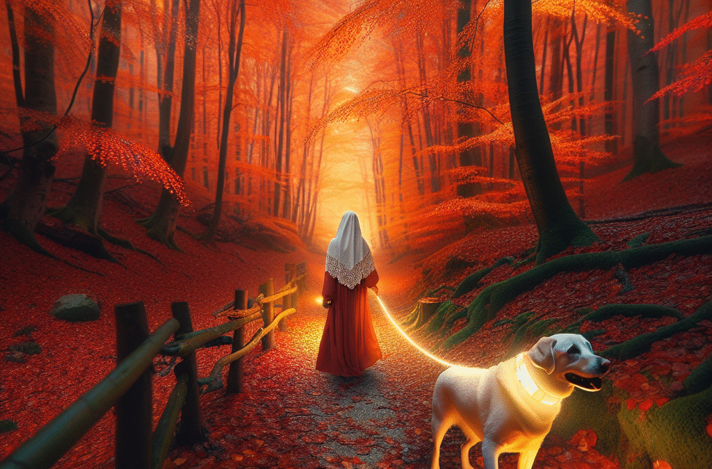 Verlicht je Viervoeter: Veilig Wandelen met je Hond in het Donkere Najaar
