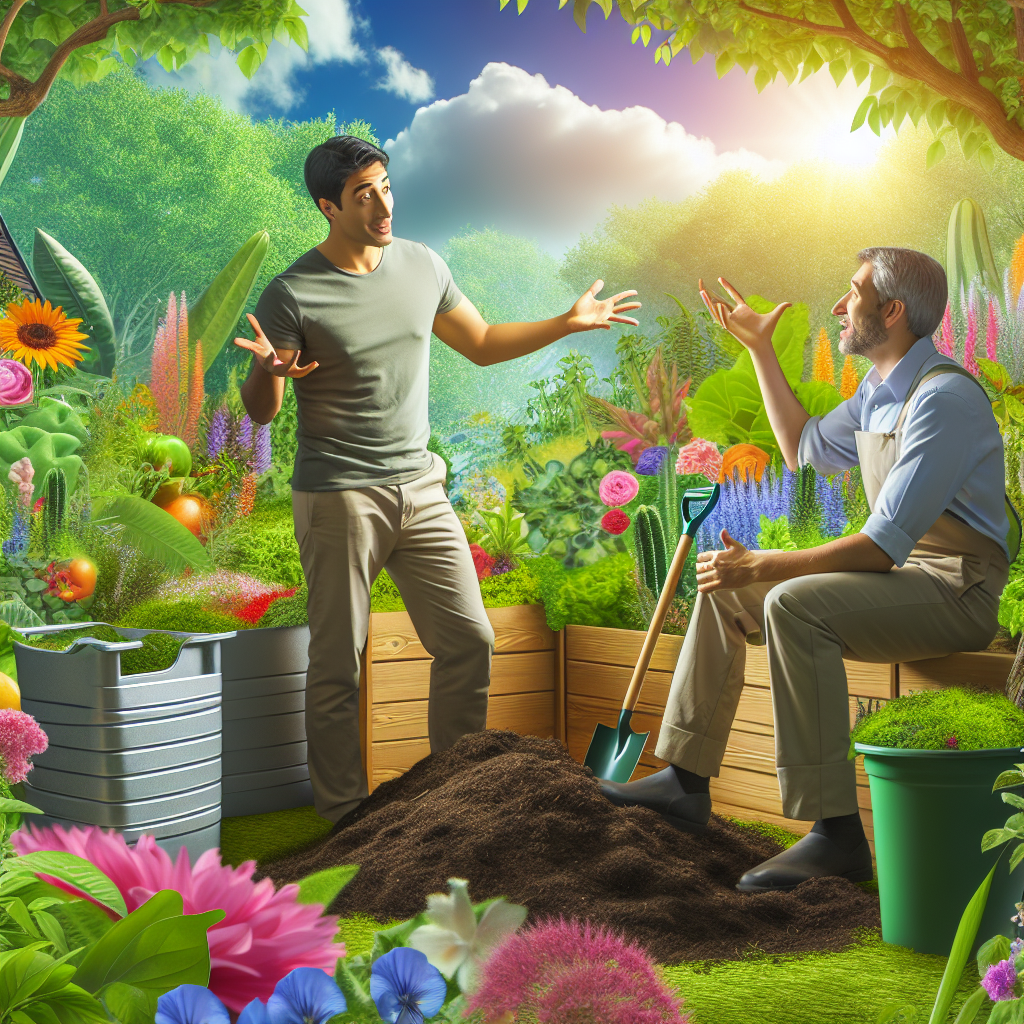 Composteren vs. Mulchen: Een Tuinier Tweestrijd