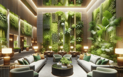 Groen Luxe: De Onmisbare Rol van Planten in Moderne Hotelontwerpen