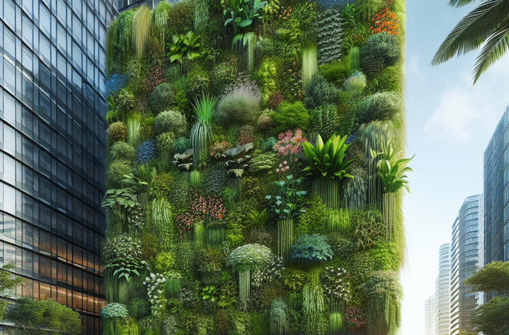 Groene Oplossingen: De Toekomst van Steden met Levende Muren