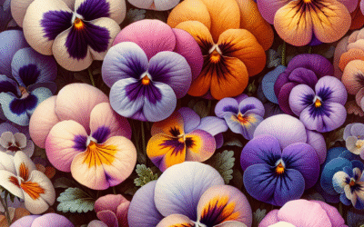 Herfstkleuren in de Tuin: De Magie van Viooltjes en Pansies