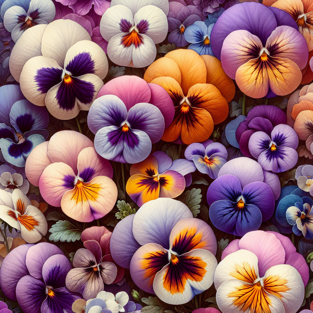 Herfstkleuren in de Tuin: De Magie van Viooltjes en Pansies