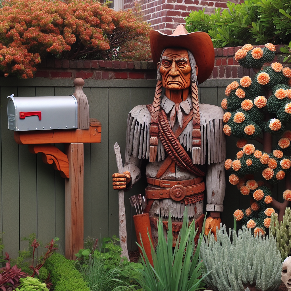 Het Mysterie van de Houten Krijger: Een Onverwachte Kunstontdekking in de Tuin