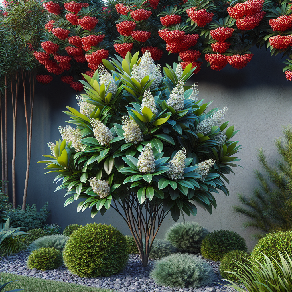 Japanse Skimmia: Jouw Gids voor Prachtige Bloei en Verzorging in de Tuin