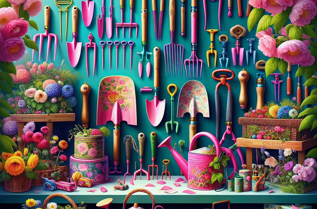 Ontdek de Kleurrijke Wereld van Tuingereedschap: Voor de Passievolle Tuinier!