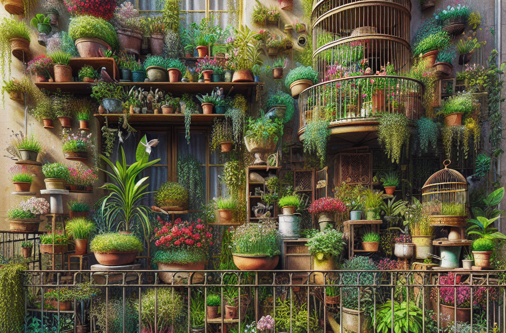 Transformeer Je Balkon: Creatieve Tuinideeën voor Kleine Ruimtes