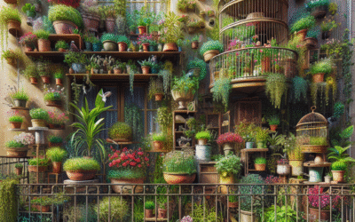 Transformeer Je Balkon: Creatieve Tuinideeën voor Kleine Ruimtes
