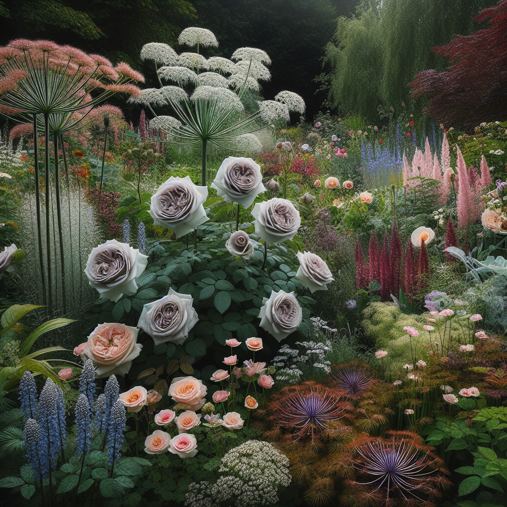 Betoverende Rozenpracht: De Kunst van Tuinieren met Kleuren en Geuren