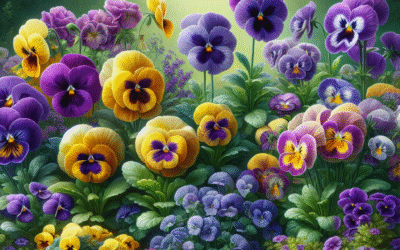 Kleurrijke Tuinpracht: De Betoverende Wereld van Violen en Viooltjes