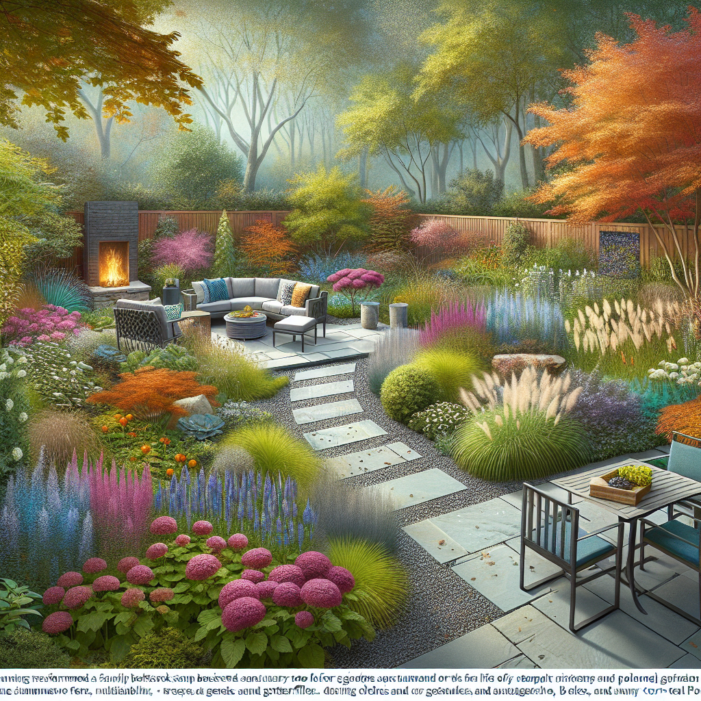 Van Grasveld tot Groene Oase: Herfstsprookje in de Tuin
