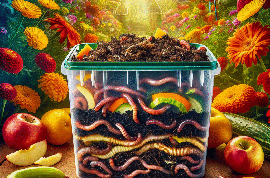 Vermicompostering: Transformeer Keukenafval tot Goud voor je Tuin