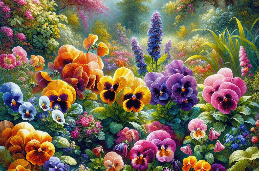 Betoverende Viooltjes: Je Gids voor Kleurrijke Seizoensbloemen