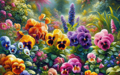 Betoverende Viooltjes: Je Gids voor Kleurrijke Seizoensbloemen