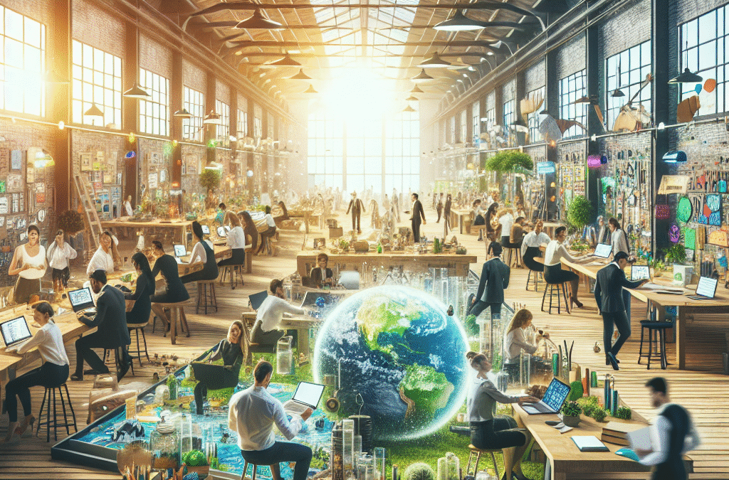 Creatieve Hubs en Duurzame Innovaties: De Toekomst van Samenwerking en Milieuvriendelijkheid