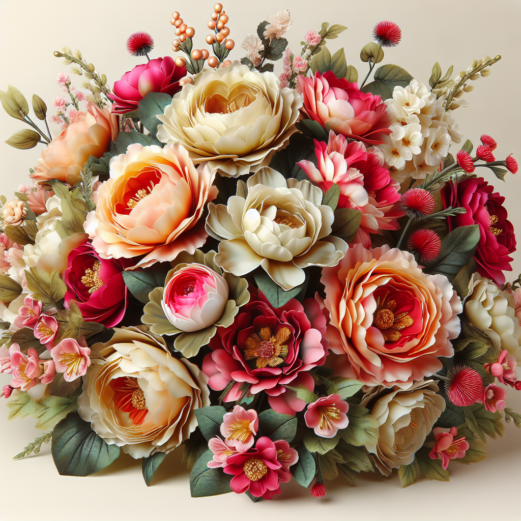 Eeuwige Bloemenpracht: De Betovering van Zijden Bloemen