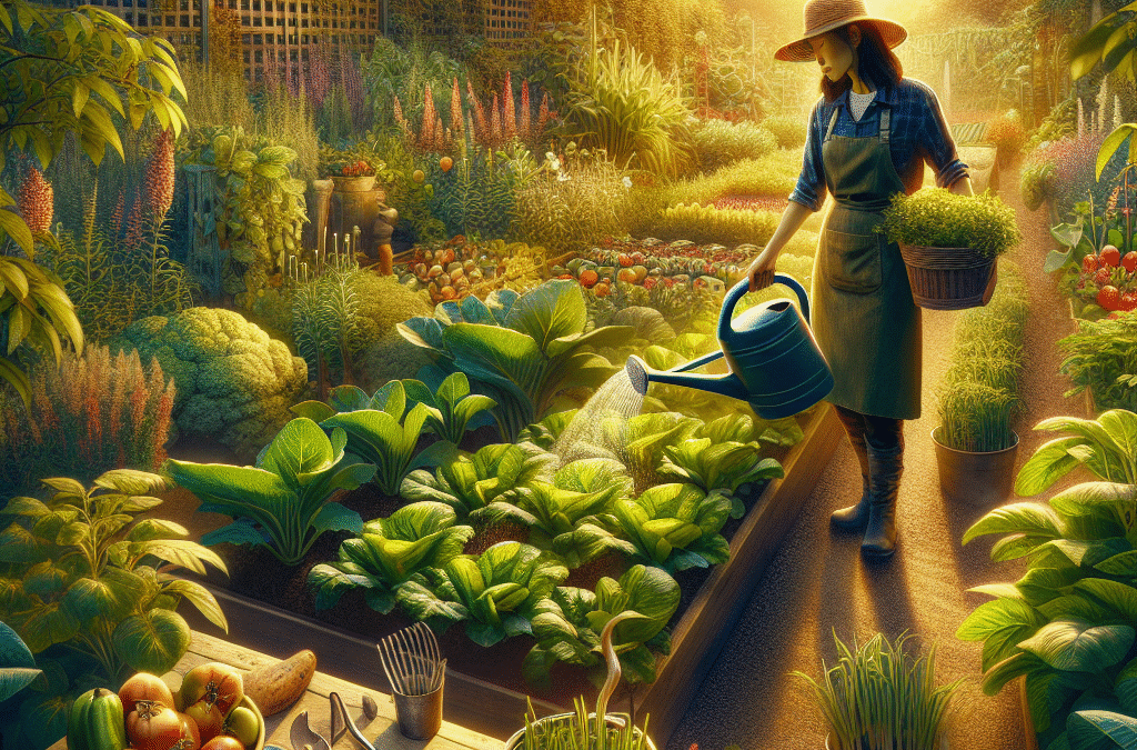 Groene Vingers in Augustus: Essentiële Tips voor een Bloeiende Moestuin