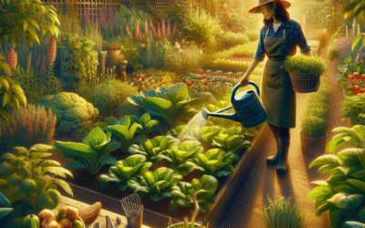 Groene Vingers in Augustus: Essentiële Tips voor een Bloeiende Moestuin