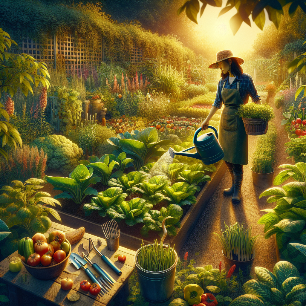 Groene Vingers in Augustus: Essentiële Tips voor een Bloeiende Moestuin