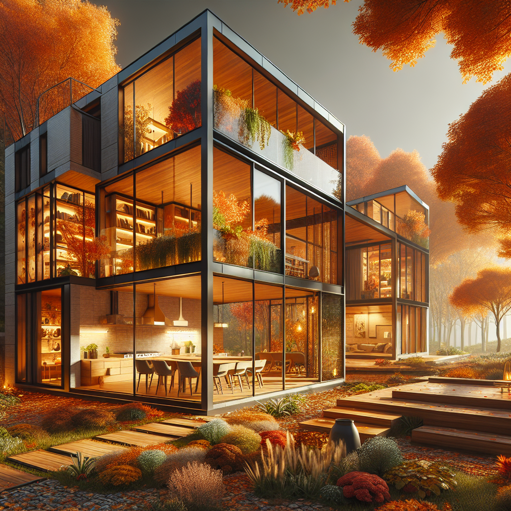 Herfstharmonie: Biophilic Wonen als Brug naar de Natuur