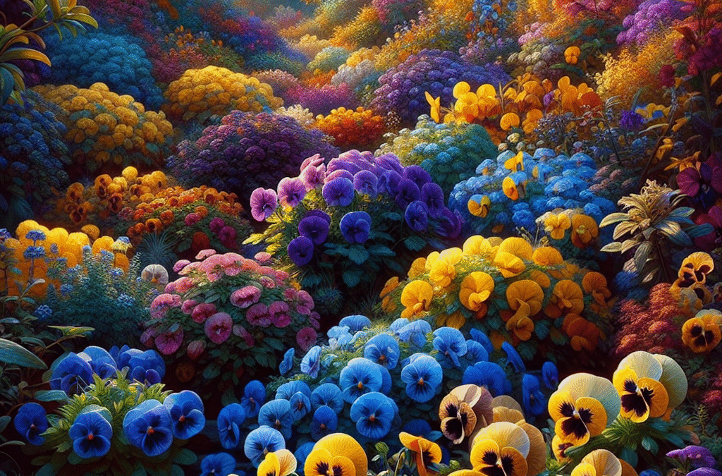 Herfstpracht: Viooltjes en Tuinexperimenten voor een Kleurrijke en Lerende Tuinervaring