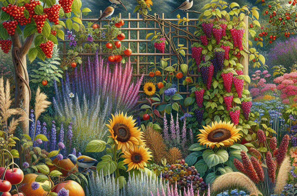 Lok Vogels naar je Herfsttuin: 9 Onmisbare Planten om in Oktober te Kweken