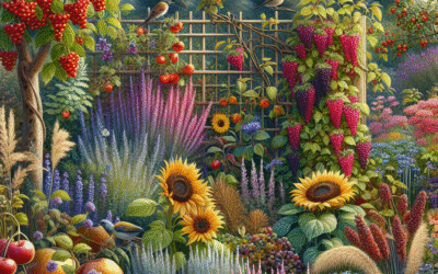 Lok Vogels naar je Herfsttuin: 9 Onmisbare Planten om in Oktober te Kweken