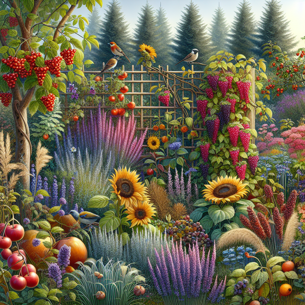 Lok Vogels naar je Herfsttuin: 9 Onmisbare Planten om in Oktober te Kweken