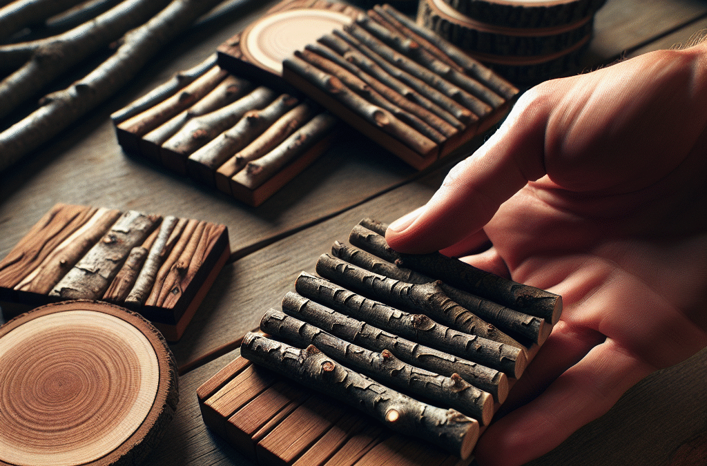 Maak Stijlvolle Houten Onderzetters: Van Tak tot Tafelstuk in Eenvoudige Stappen