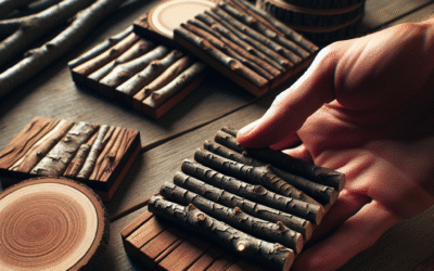 Maak Stijlvolle Houten Onderzetters: Van Tak tot Tafelstuk in Eenvoudige Stappen