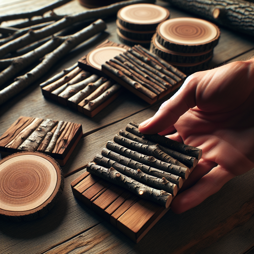Maak Stijlvolle Houten Onderzetters: Van Tak tot Tafelstuk in Eenvoudige Stappen
