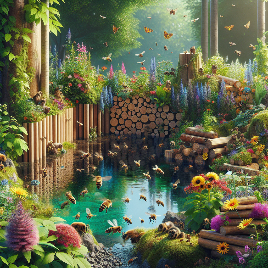 Transformeer je Kleine Tuin tot een Levendig Dierenparadijs: Tips voor Biodiversiteit en Duurzaamheid