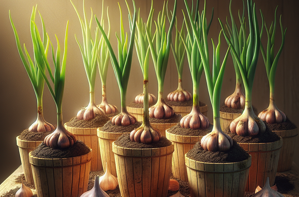 Zelfvoorzienend Tuinieren: Succesvol Knoflook Kweken in Potten