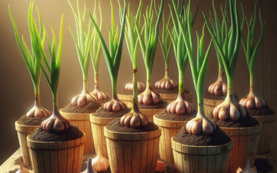 Zelfvoorzienend Tuinieren: Succesvol Knoflook Kweken in Potten