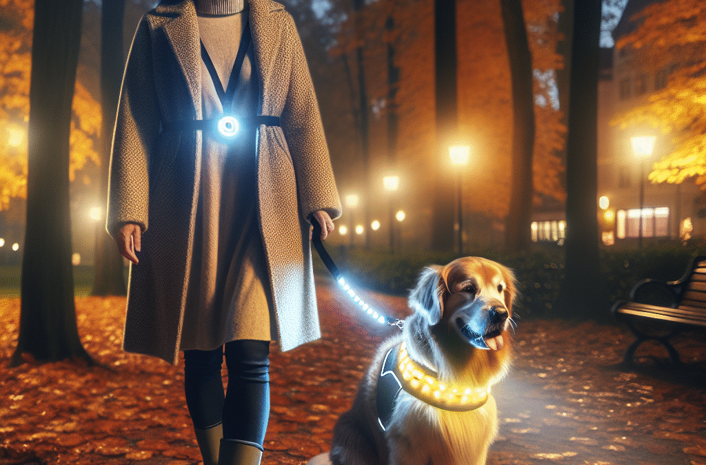 Zorg voor Zichtbaarheid: Onmisbare Verlichting voor je Hond in de Donkere Maanden