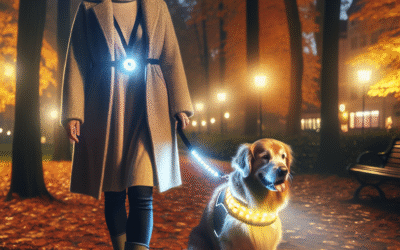 Zorg voor Zichtbaarheid: Onmisbare Verlichting voor je Hond in de Donkere Maanden