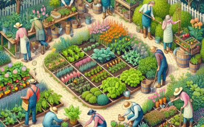 April Moestuinavonturen: Van Zaaien tot Oogsten in de Lentezon