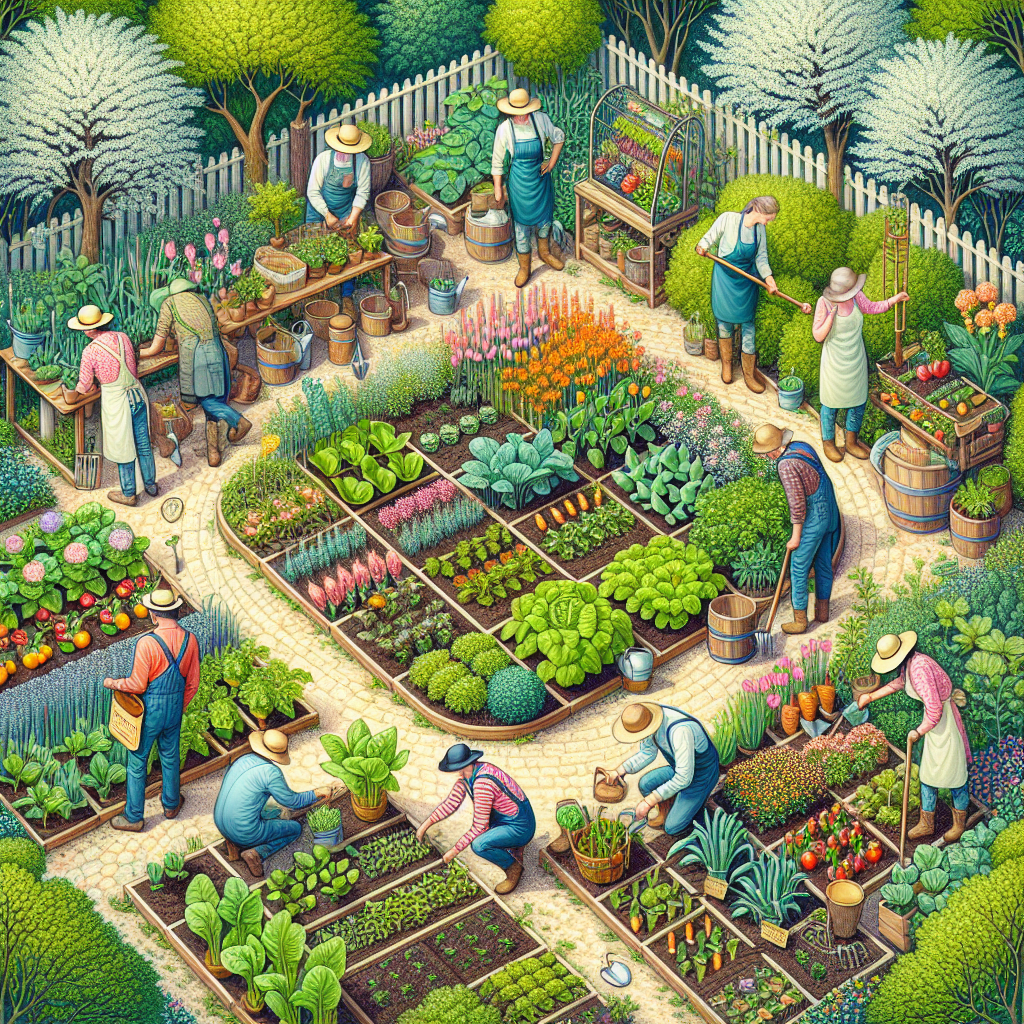 April Moestuinavonturen: Van Zaaien tot Oogsten in de Lentezon