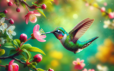 Betoverende Lentevlucht: Hoe Je Kolibries Naar Je Tuin Lokt