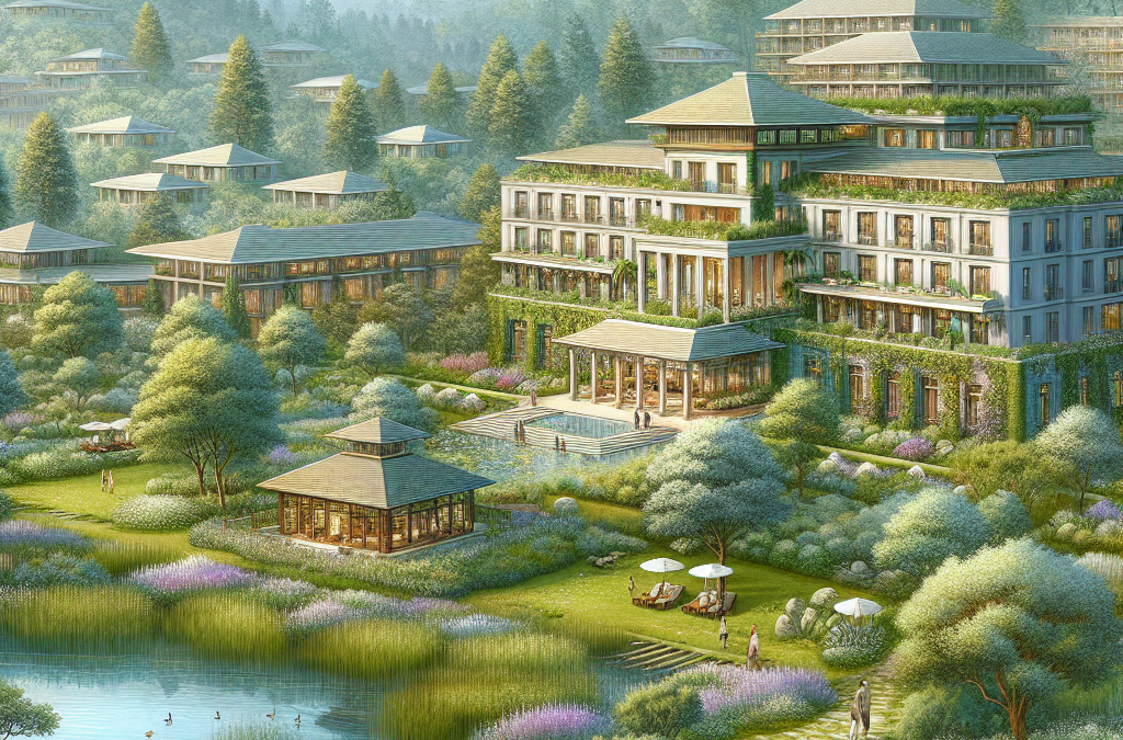 De Betoverende Groene Oase: Ontsnap naar Luxe en Natuurlijke Pracht