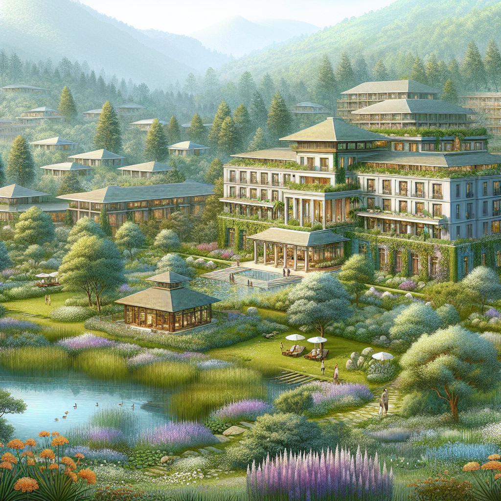 De Betoverende Groene Oase: Ontsnap naar Luxe en Natuurlijke Pracht