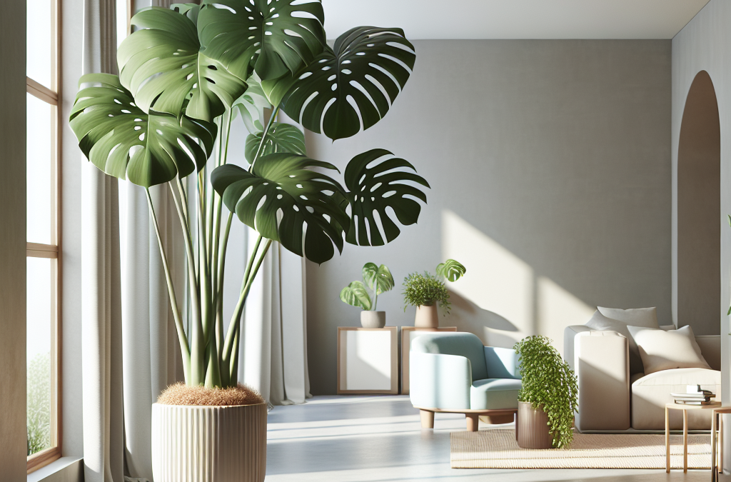 Groene Glorie: Succesvolle Verzorging van Je Monstera Kamerplant