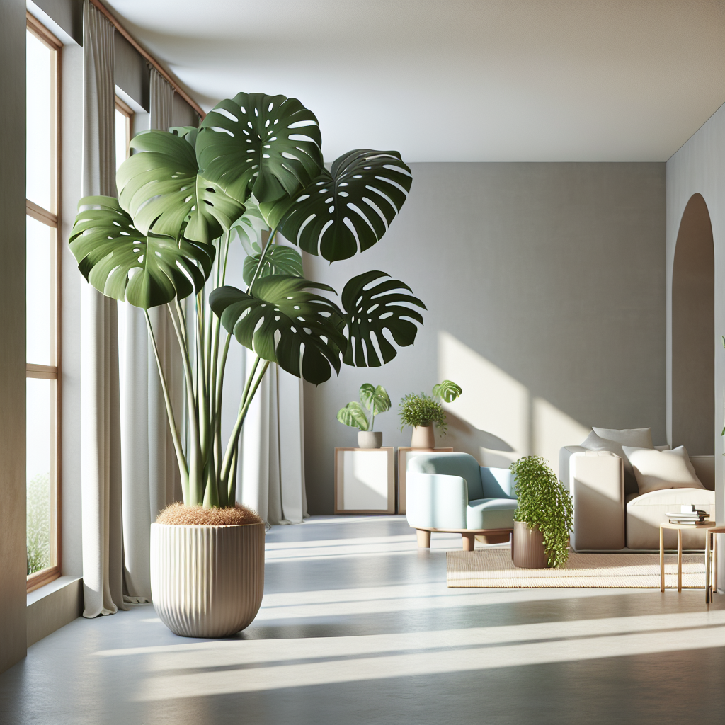 Groene Glorie: Succesvolle Verzorging van Je Monstera Kamerplant