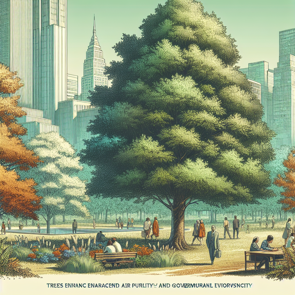Groene Longen van de Stad: De Onmisbare Rol van Bomen in Parken