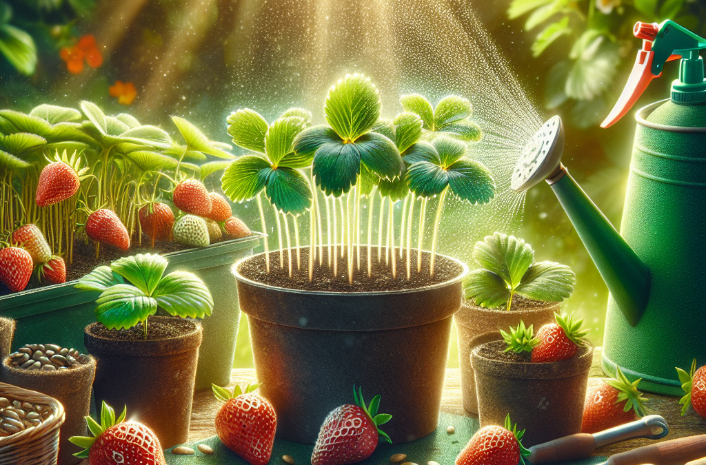 Groene Vingers Gezocht: Jouw Gids voor het Kweken van Aardbeien uit Zaad
