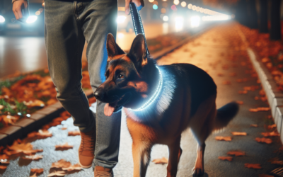 Helder in het Herfstduister: Zorg voor de Veiligheid van je Hond met Verlichting