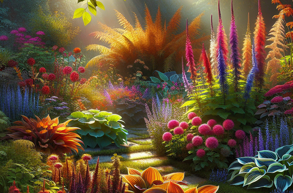 Herfstkleuren in de Tuin: Vaste Planten voor Zon en Schaduw