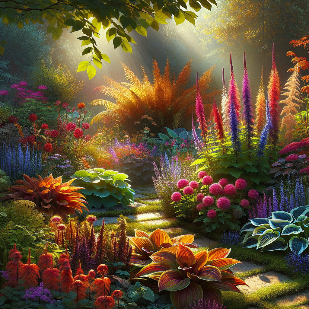Herfstkleuren in de Tuin: Vaste Planten voor Zon en Schaduw