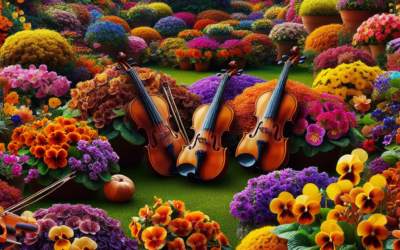 Herfstpracht in de Tuin: Ontdek de Trendkleuren van Violen en Viooltjes!