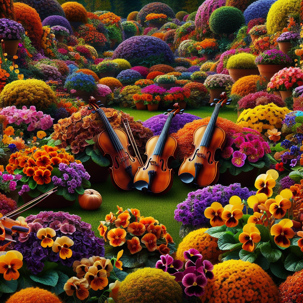 Herfstpracht in de Tuin: Ontdek de Trendkleuren van Violen en Viooltjes!
